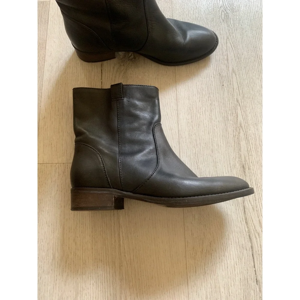 J. Crew Factory crew leather